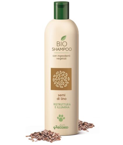 Bio shampoo with linseed shiny and soft hair for dogs and cats Record  - Picture 1 of 1