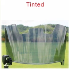 LIGHT SMOKE TINT TINTED Full Size Football Eye Shield Visor Youth/Adult +CLIPS