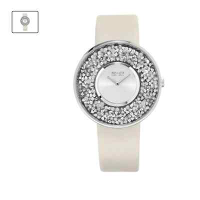 So&Co crystal studded filled quartz watch, retail price  display picture 2