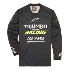 GENUINE Triumph Racer Racing Graphite MX Top NEW Enduro 33% OFF RRP