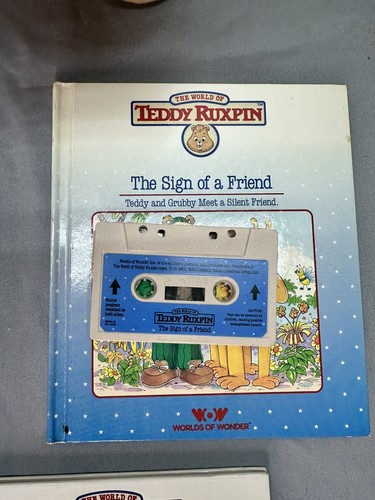 Vintage Teddy Ruxpin und schmuddelig riesiger Posten Bücher und Kassetten - Bild 6 von 14