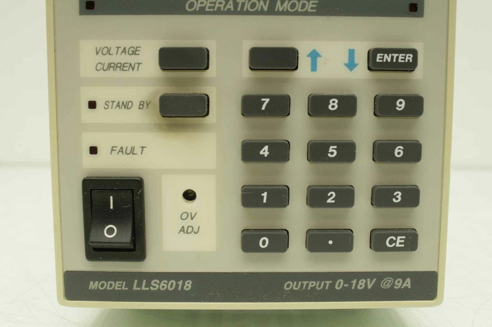 Lambda Regulated DC Power Supply LLS6018, 0-18V @ 9A - Image 3 of 4