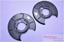 BMW 3 SERIES E36 E46 COMPACT COUPE ANCHOR PLATE SPLASH PLATE REAR 2x GENUINE BUTCHER