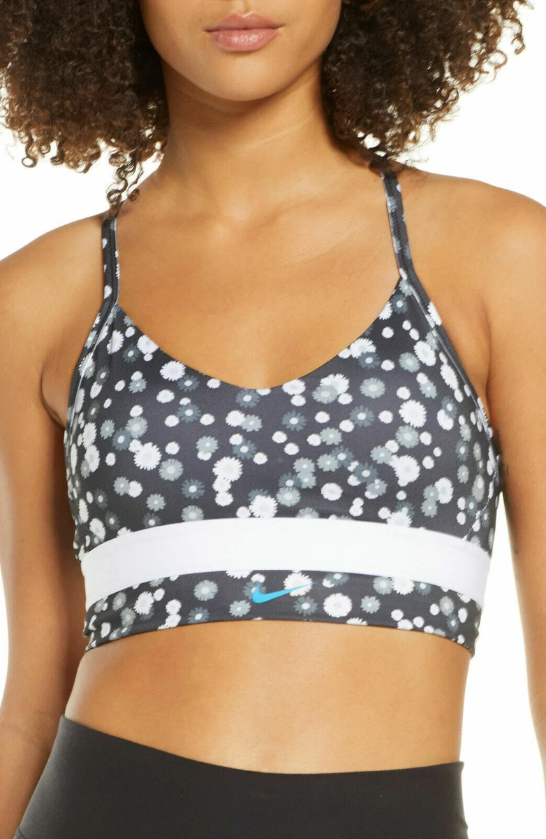 Nike indy hotsell floral sports bra