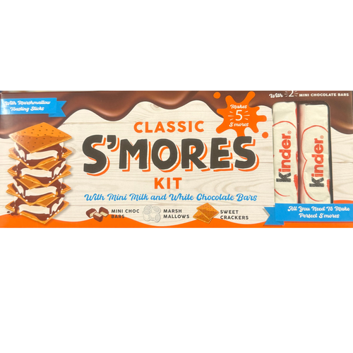 Classic S'mores Kit with 2 Mini Kinder Bars 136g