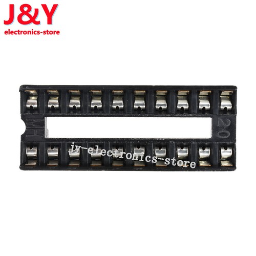 10/20/50100PCS 8pin DIP IC Solder Type Pitch Dual Wipe Contact