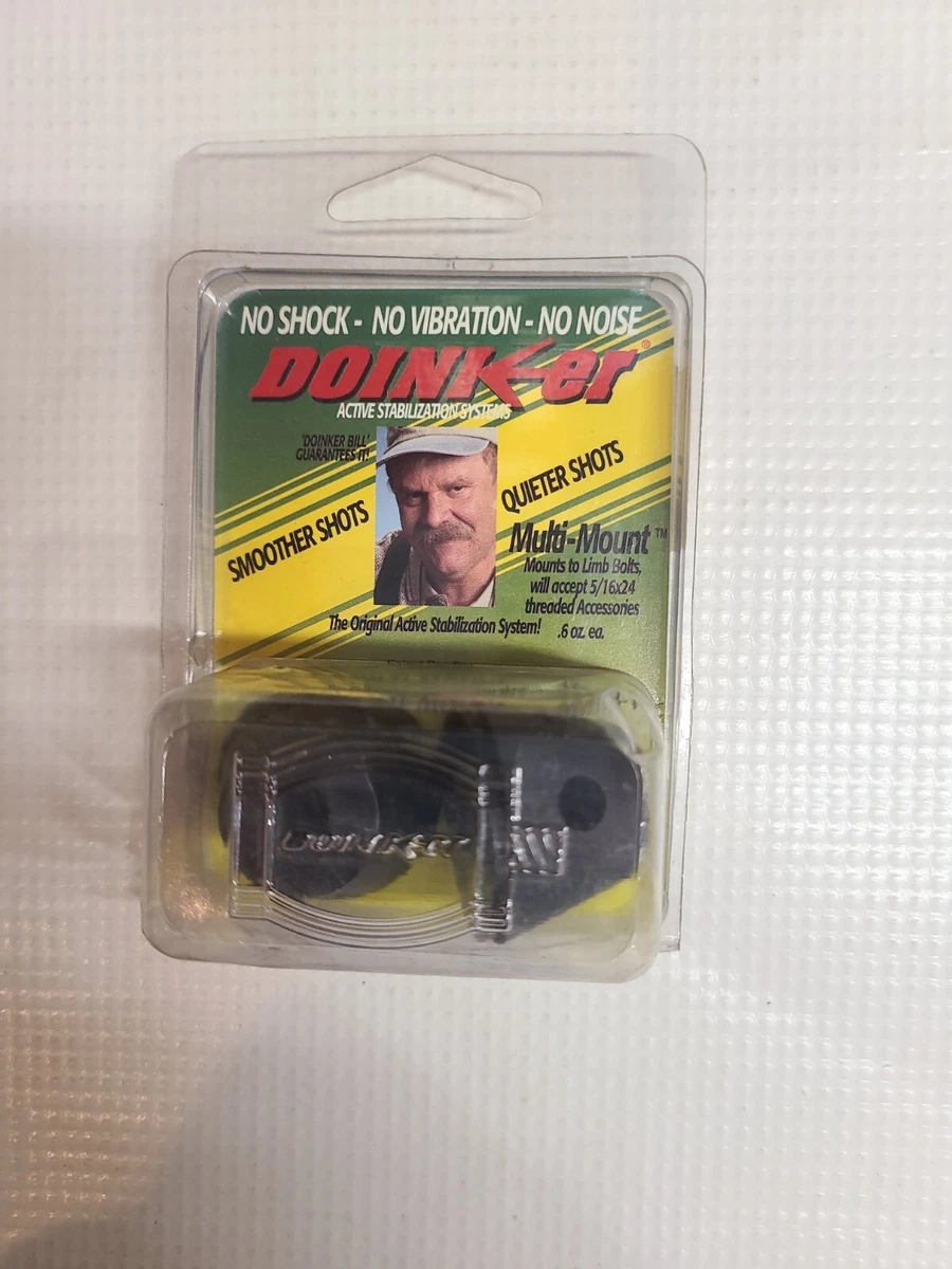 Doinker Set De Poids Pour Stabilisateurs D'Arc - Acier Noir, Filetage 1/4 20 - Neuf USB