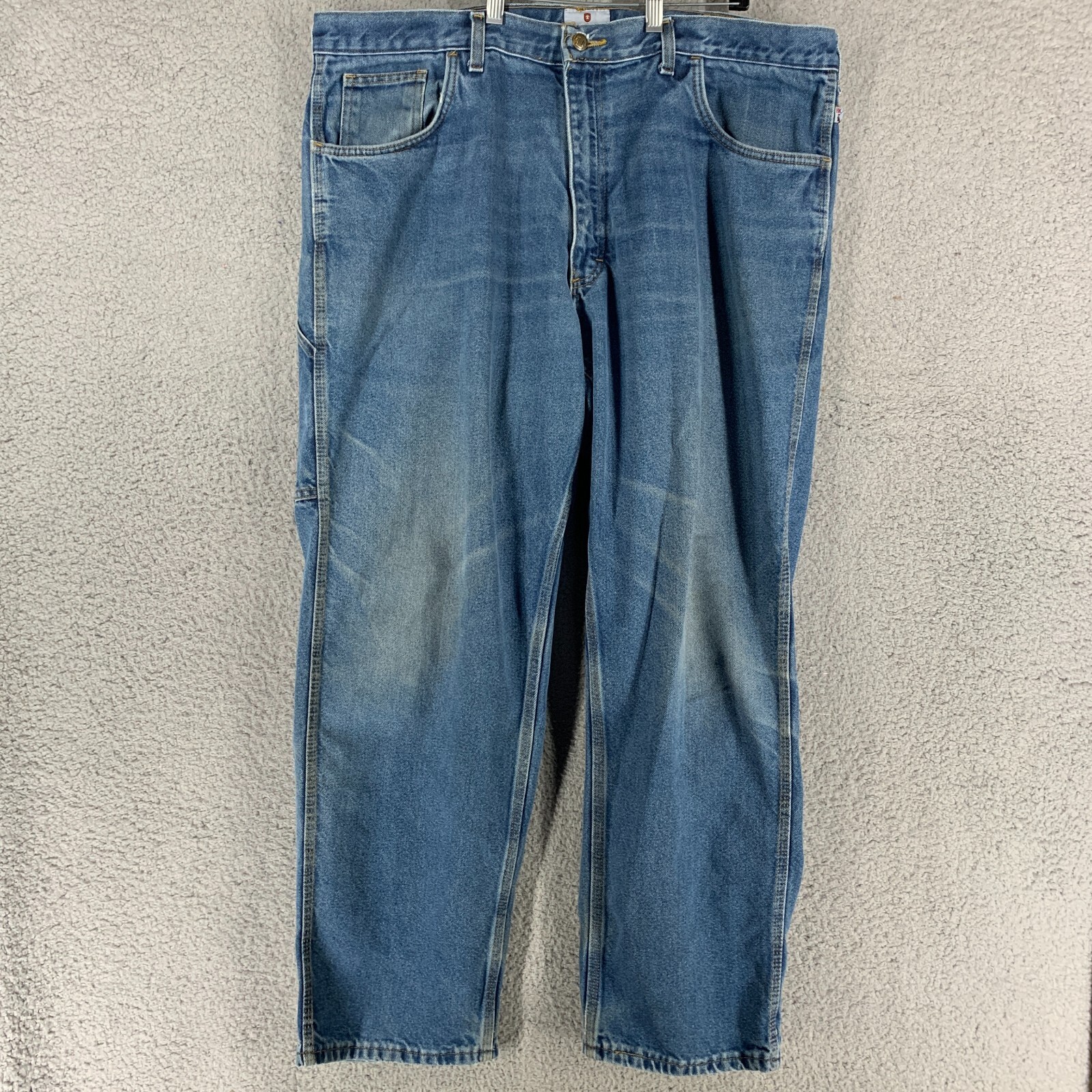 Jeans Antifiamma Tyndale Uomo 40X36 Blu Denim - Dritto, Nuovo Con Etichette