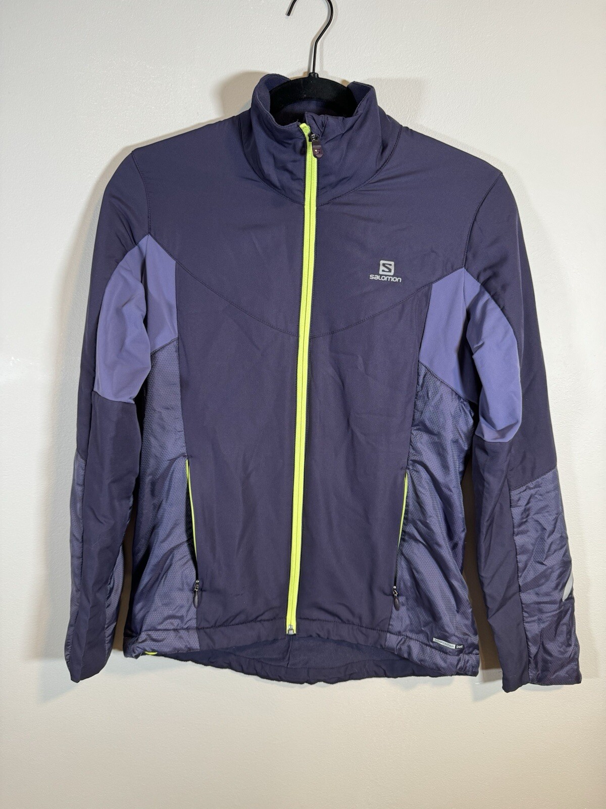 Giacca donna Salomon Escape con zip taglia S outdoor sci cross county