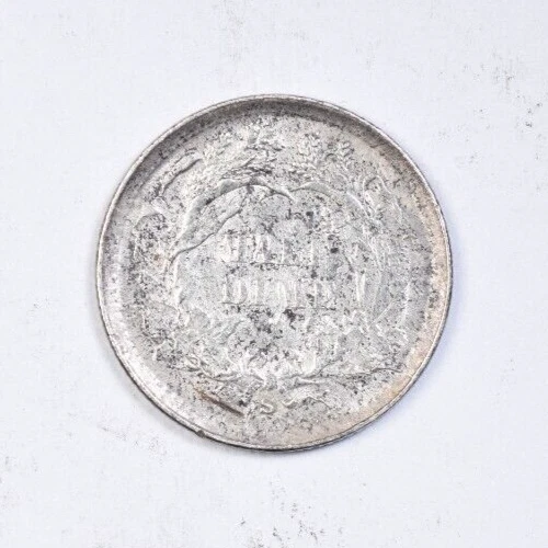 1868-S SEATED LIBERTY HALF DIME ~ CHOICE AU/BU ABOUT UNCIRCULATED! - Image 2 of 2