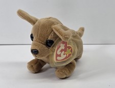 Ty Beanie Baby TINY the Dog 5" Plush Toy 1998