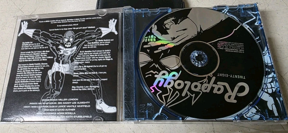 RAPOLOGY 28 RARE G-FUNK RAP HIP HOP PROMO ICE CUBE WU-TANG E-40 NATE DOGG - Image 2 of 3