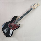 4 String Electric Bass Guitar Mahogany body Maple Fretboard Neck In  Black — photo 2