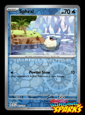 Carta Pokemon Spheal 043/191 Scintille Urgenti Holo inverso