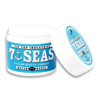TIP TOP 7 Seas Island Matte Pomade Water Based Medium Hold 4.25oz NEW