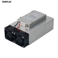 0.5-6GHz RF Microwave Wideband Power Amplifier 45dB Gain 10W W/heat sink