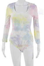 Love Shack Fancy Womens Tie Dye Print Skirt Set Multi Colored Size Medium/Petite