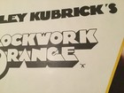 A CLOCKWORK ORANGE Movie Poster Printed in England X Rating Horizontal 39x 27.25 — photo 2