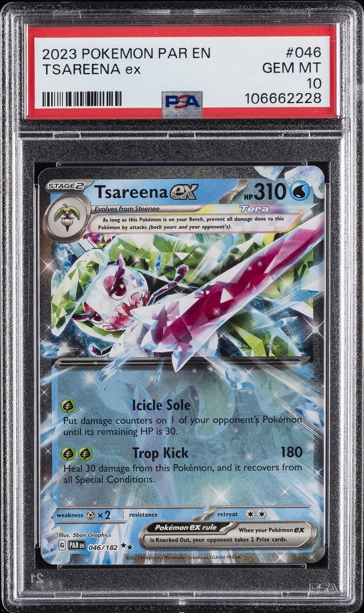 2023 POKEMON PAR EN-PARADOX RIFT #046 TSAREENA EX PSA 10 | eBay