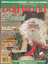 DOLL WORLD MAGAZINE DECEMBER 1994 VOLUME 18, ISSUE 6
