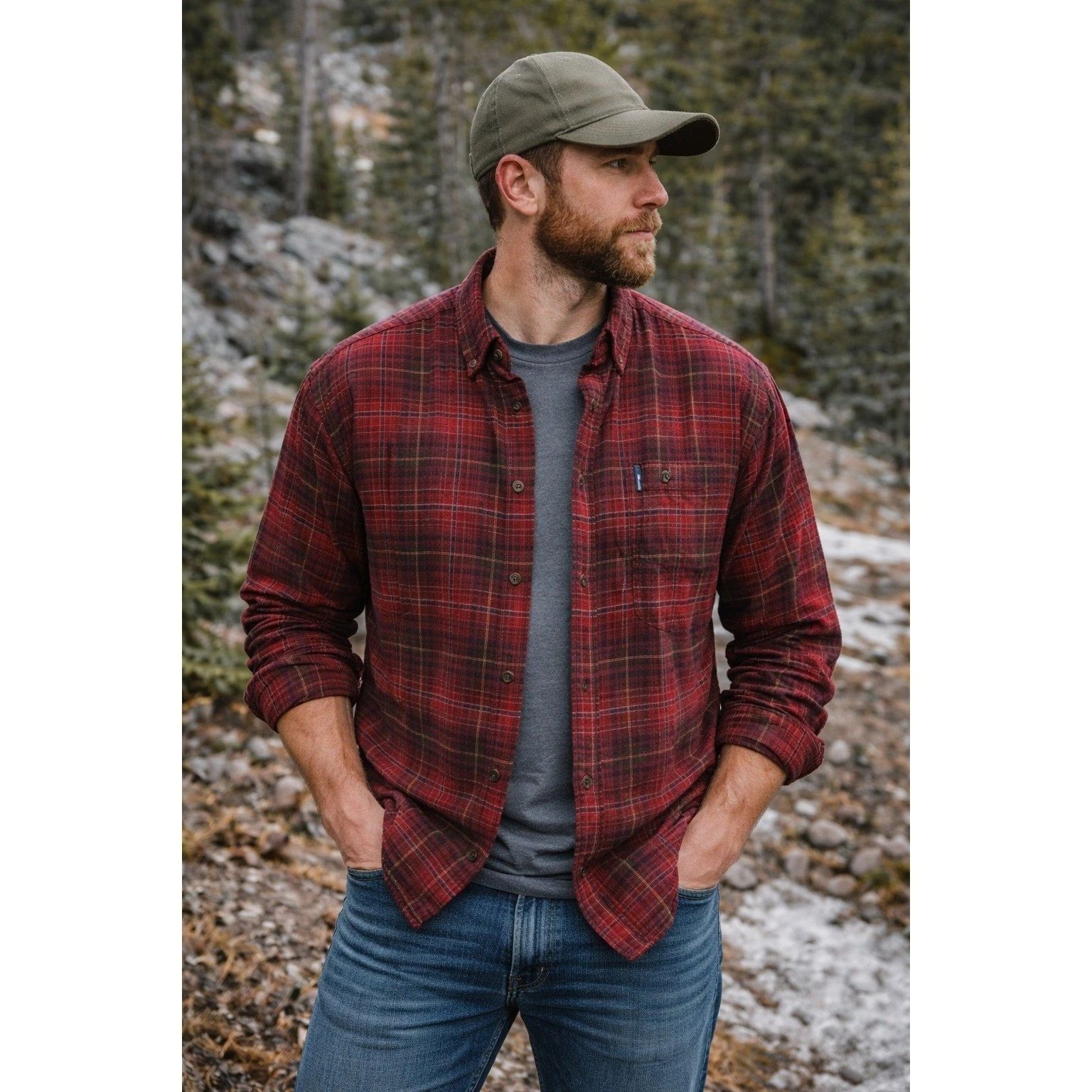 G.H. Bass & Co. Fireside Plaid Flannel Shirt Men's XL Outdoor Cabin Lumberjack
Opens in a new window