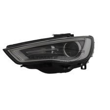 Xenon Headlight Audi S3 Convertible 2014-2016 Headlamp LED DRL Bar Passenger