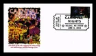 DR JIM STAMPS US COVER CARNIVAL NIGHTS FIRST DAY ISSUE PANDA CACHET