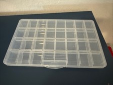 BEAD LANDING 32-Compartment No Spill Beat Storage Organizer USED 