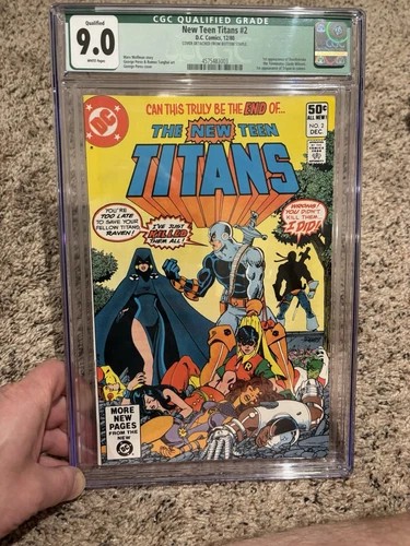 The New Teen Titans #2, 9.0 CGC
