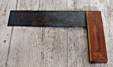 Vintage Stanley  Steel Set Square 46-199 Retro tool UK Made