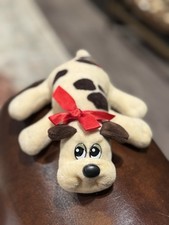 A Pound Puppies Newborn plush toy, specifically a vintage edition From 1985