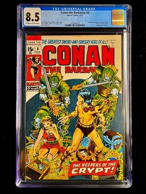 Conan the Barbarian #8 (Marvel Comics August 1971)