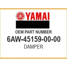 Yamaha DAMPER 6AW-45159-00-00 OEM NEW