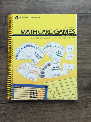 Rightstart Mathematics Card Games Fifth Edition Joan A Cotter Paperback 