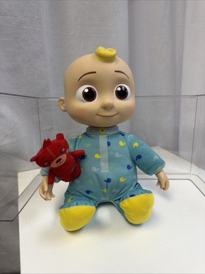 Cocomelon Musical Bedtime JJ Doll 13'' Toy Plush. GUC Laughs