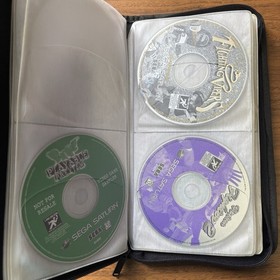 Sega Saturn Game Lot 21 Discs Only/The Crow, Toshinden, Warcraft NOT GREAT COND?