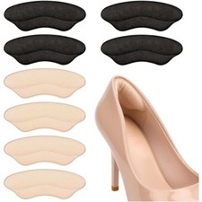 4 Pairs of Discreet Heel Grips for Loose Shoes - Comfort  Blister Prevention