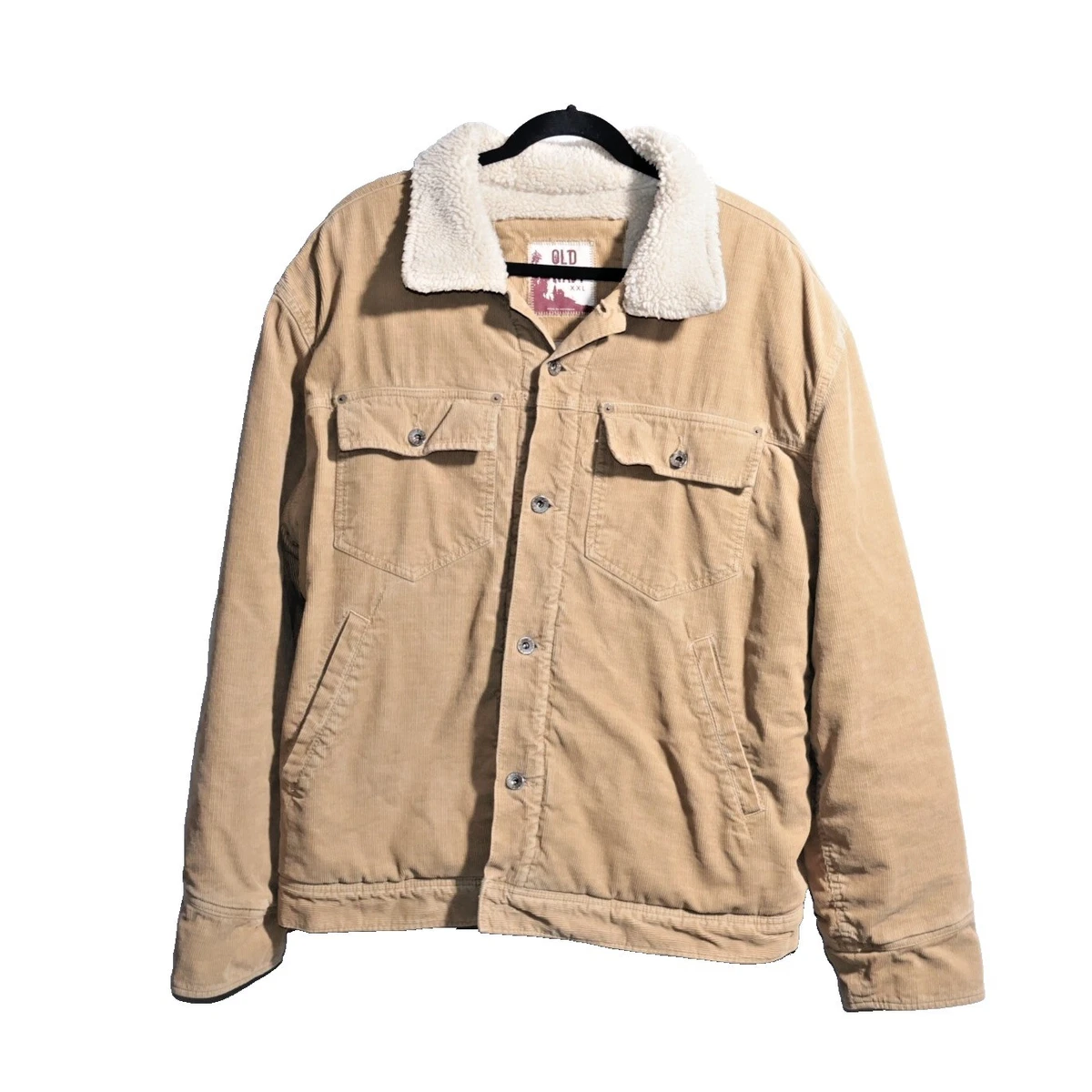 Old Navy Brown Coats, Jackets & Vests Cotton Outer Shell for Men