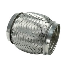 Ø 63mm / 2,5" Edelstahl Flexrohr mit Interlock Abgasanlage Auspuff 100mm