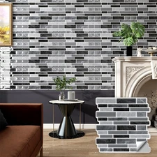 10/20PCS Peel and Stick Wall Decals Kitchen & Bathroom Tile Decals, Wall Panels
