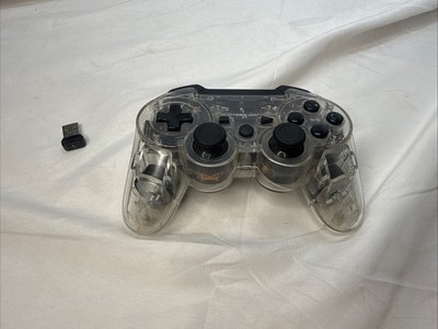 PDP Afterglow PS3 Wireless Clear Controller for Sony PlayStation 3 USB Dongle