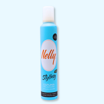 Nelly Extra Strong Styling Mousse   10.14 oz, Maximum Volume & Control