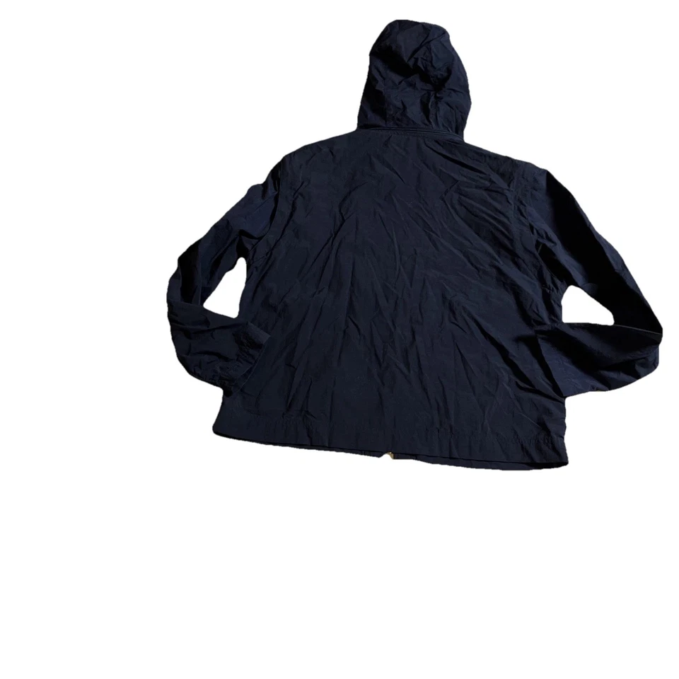 Terno corta-vento vintage Catalina corrida corrida azul marinho top calça grande média - Imagem 2 de 4