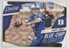 2019 Panini Prestige Blue Chip Recruits Xtra Points Gold 41/50 Daniel Jones uk2
