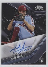 2023 Topps Chrome Black Auto Mark Appel #CBA-MA Auto 19n6