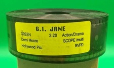 35mm Film Movie Trailer Preview “ G I Jane “ 1997 Scope Demi Moore Ridley Scott