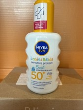 NIVEA SUN Kids Spray solaire Protect & Play Sensitive FPS 50+ (1x200 ml)