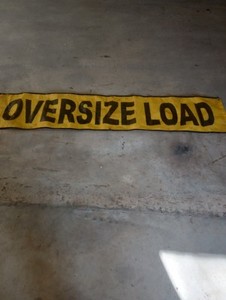 84”X18” OVERSIZE LOAD Mesh Banner