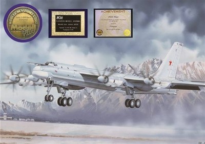 Trumpeter 1/72 Aircraft-Tupolev Tu-95MS Bear-H #01601 #1601 *sealed*  USA