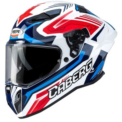Caberg Full Face Helmet Drift Evo II Jamara White/Red-Blue - Size XL